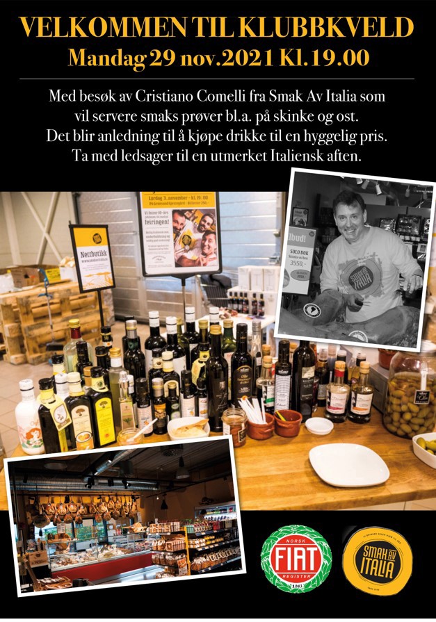 Klubbkveld 29. november